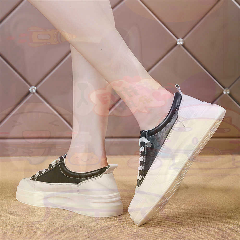Tech Office Names - Mocassins épais à lacets pour femmes,