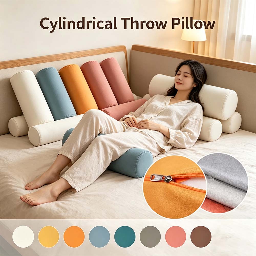 Office Tech Chair - Coussin de soutien lombaire cylindrique en