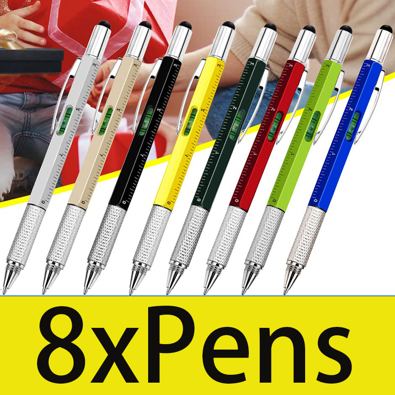 Office Productivity Tech - Stylo multi-outils 6 en 1 avec