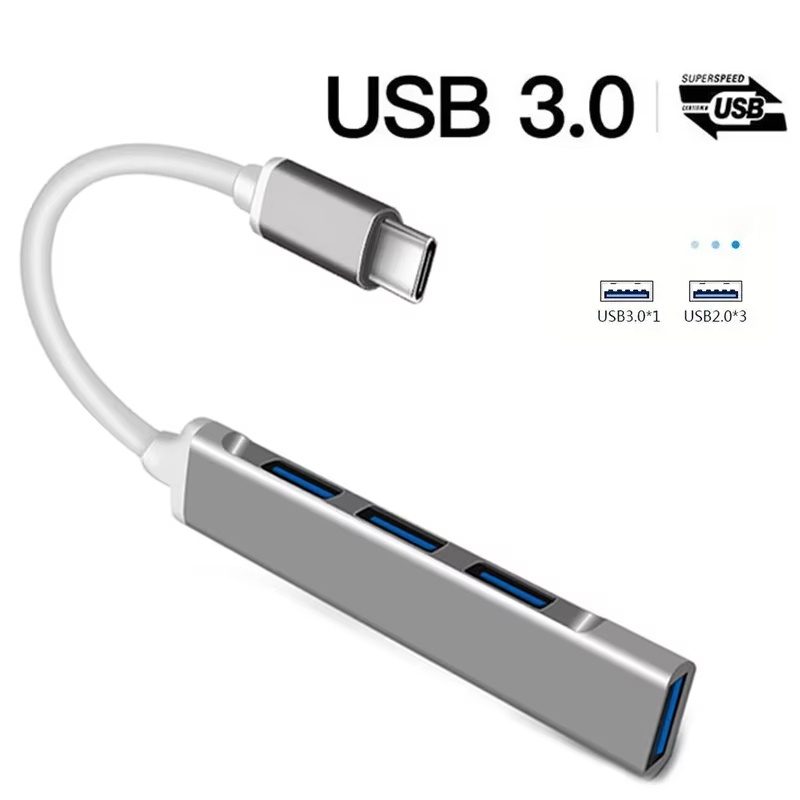 Multi Port Usb Hub - Hub USB 3.0 4 ports, type
