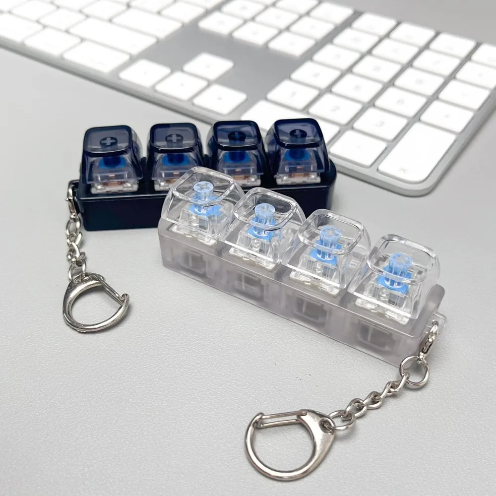 Office Productivity Tech - 1 pièce Porte-clés LED anti-stress en