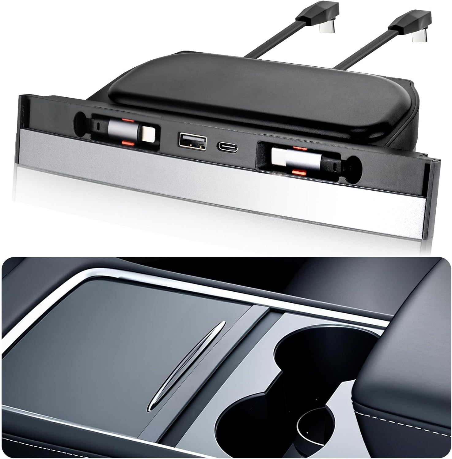 Multi Port Usb Hub - Hub USB pour Tesla Model Y
