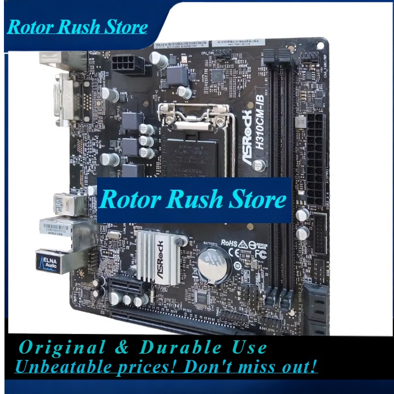 Intel Cpu Core I9 - Carte mère RoRuSASRock H310CM-HDV prenant en