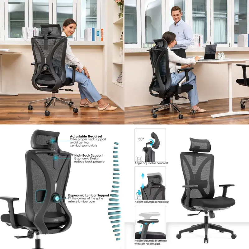 Chaise de bureau moderne et du - Office Tech Chair avis et prix