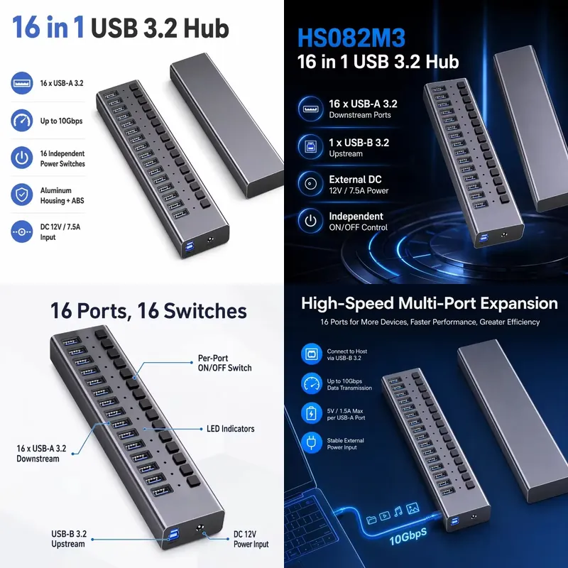 AP01 pour Hub USB 3.2 Gen2 ali - Multi Port Usb Hub avis et prix