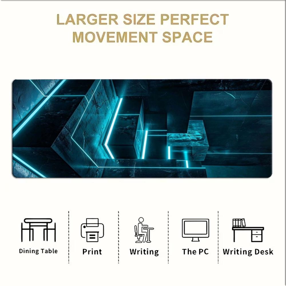 Tapis de souris gaming géométr - Office And Tech avis et prix