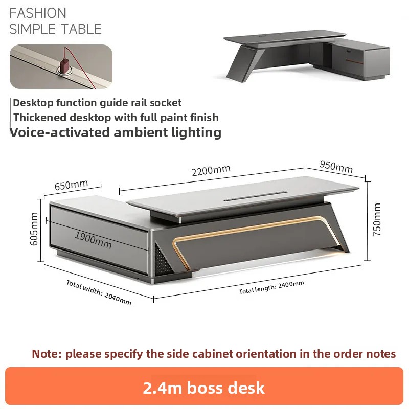 b18- Bureau de direction peint - Office Tech Chair avis et prix